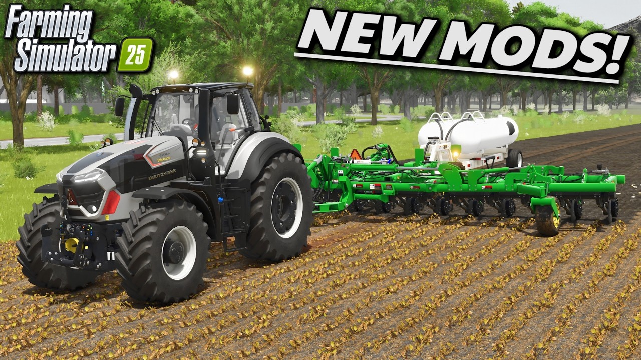 New Mods - Deutz Series 9, JD Injector, & Harvest Valley Map! | FS25 Mods