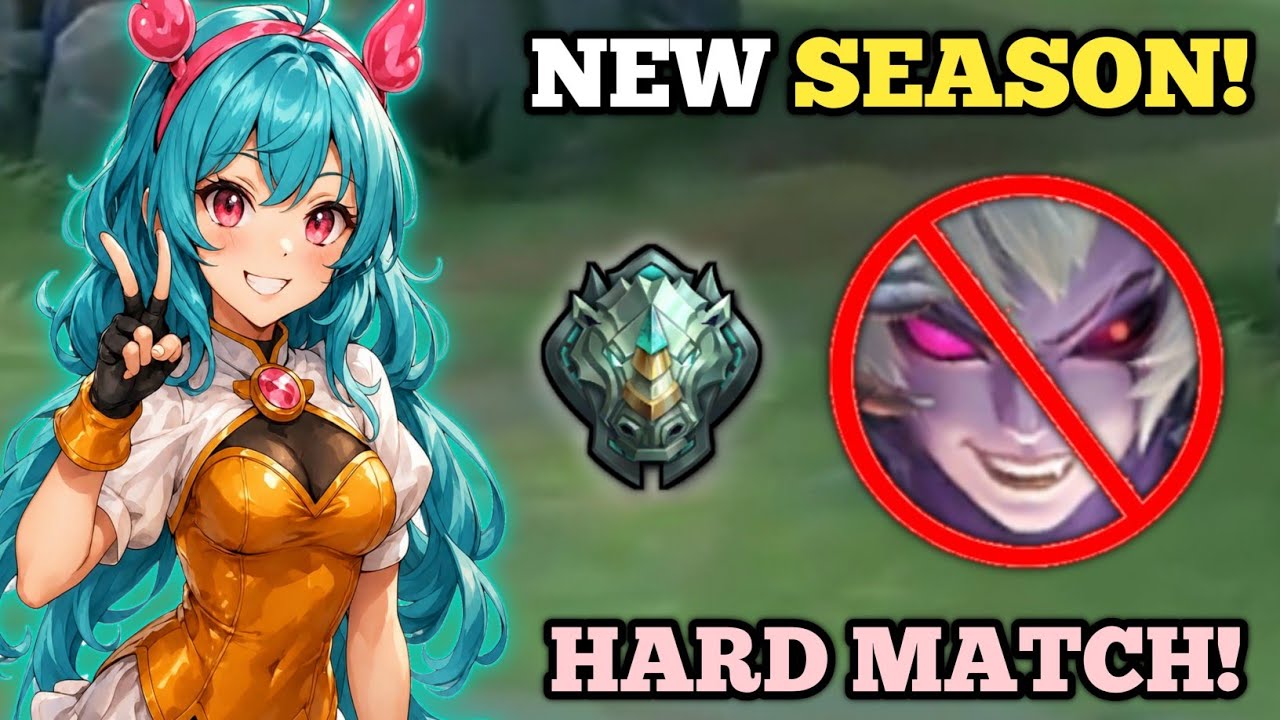 NEW SEASON, CICI HARD MATCH VS. DYRROTH! (back to epic!💀) CICI BEST BUILD AND EMBLEM -MLBB