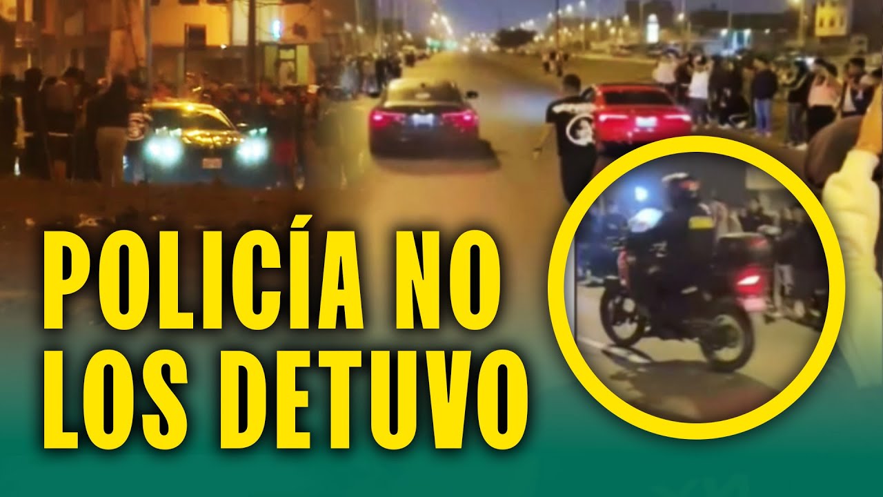 Piques ilegales fuera de control en Lima: ¿Por qué la Policía no logra evitarlos?