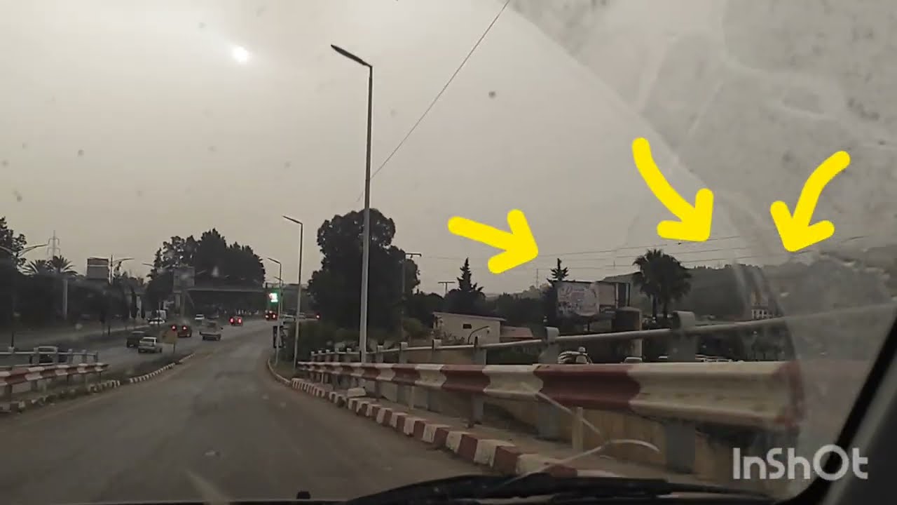 الطريق المؤدي الى لينا بارك lyna park thenia Boumerdes