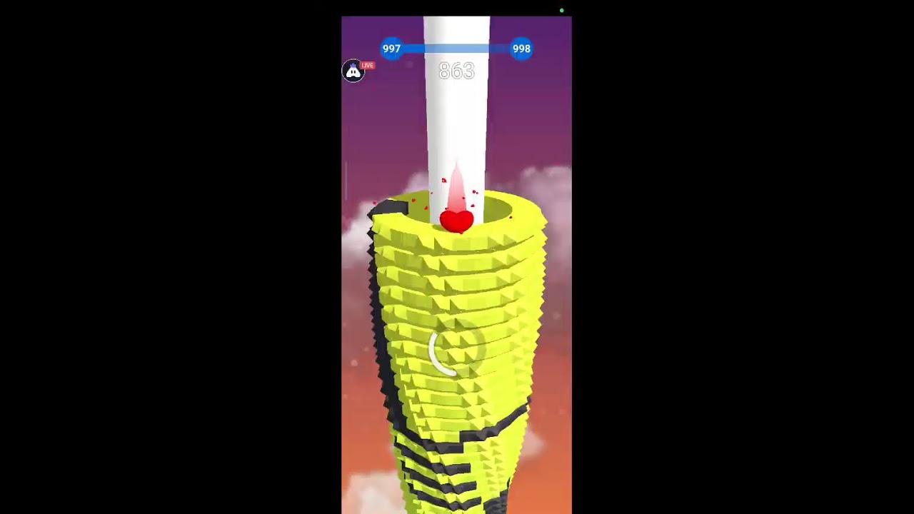 Stack Ball 3d. 100  Highest Scorenge#sho