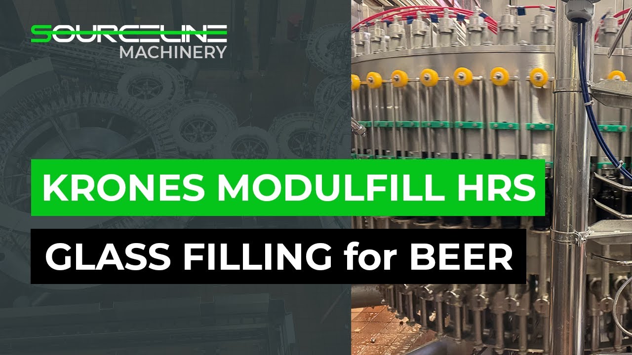2015 Krones Modulfill HRS Glass Bottle Filler &ndash; High-Speed, Low-Oxygen Filling