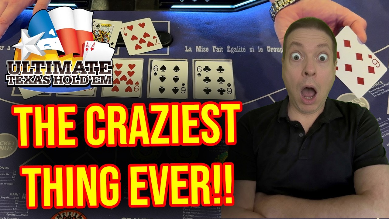 CELEBRATING 9 YEARS WITH THIS INSANE ULTIMATE TEXAS HOLD'EM HAND!! #ultimatetexasholdem #poker