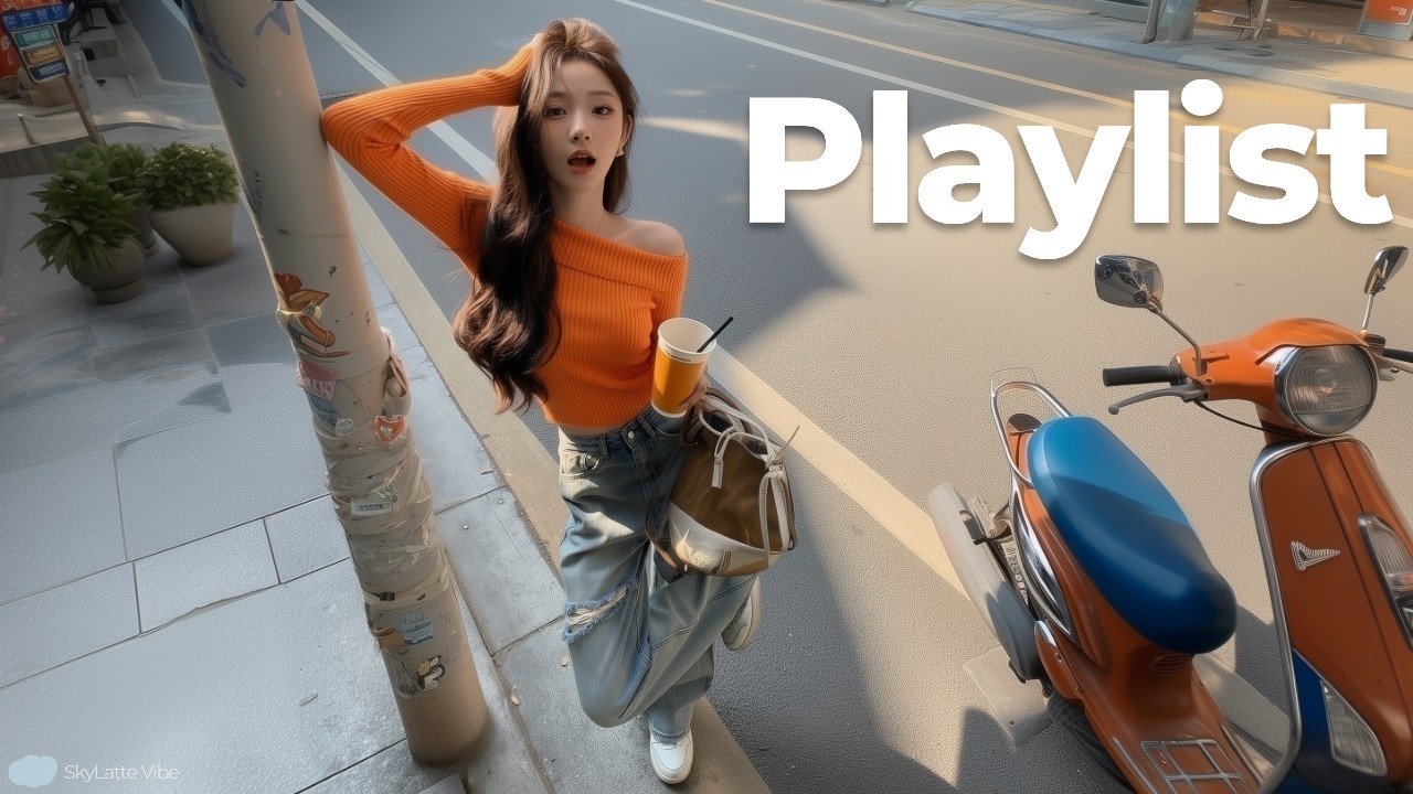[𝐏𝐥𝐚𝐲𝐋𝐢𝐬𝐭] 첫곡 듣자마자 설렘 미쳤다🧡🛵 | 스쿠터 타고 듣는 봄 감성 Indie POP 모음 🎧 | Travel · Cafe