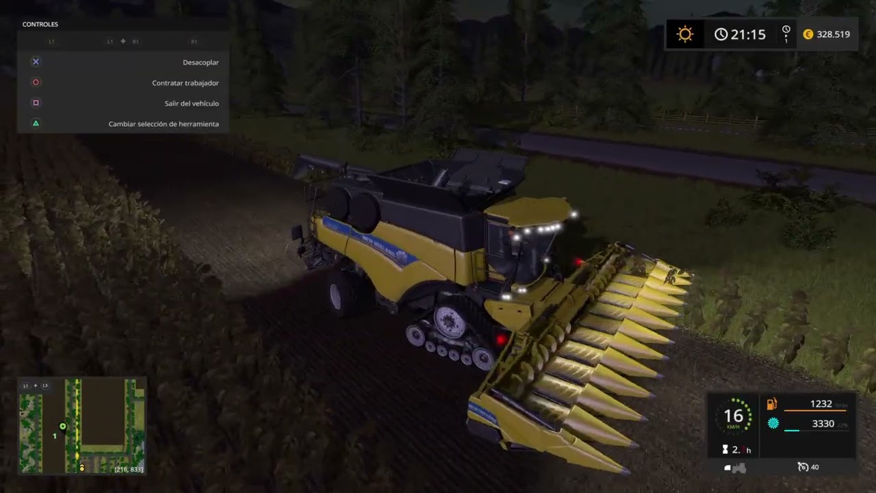 Gameplay de Farming Simulator 17 Capítulo 24 Temporada 1 PS4