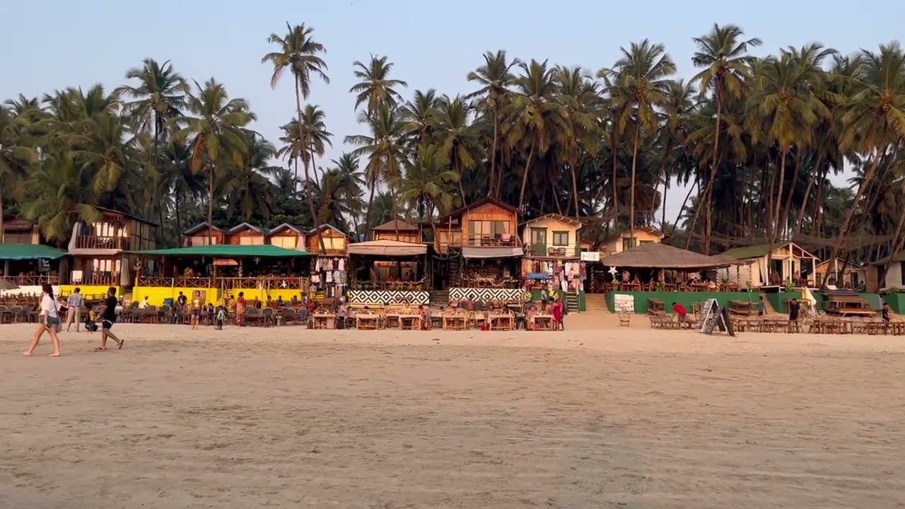 Beautiful Beach in Goa #trending #goa #goabeach #nature #beachlife #beachvibes #dimaakcreations