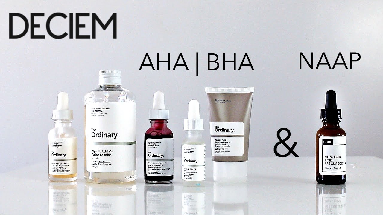 Deciem The Ordinary AHA | BHA & NIOD NAAP Review!