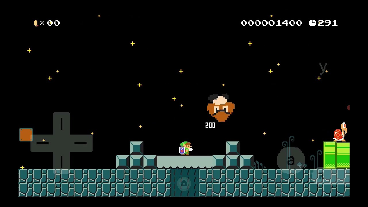 Smmwe niveles link y super Mario land