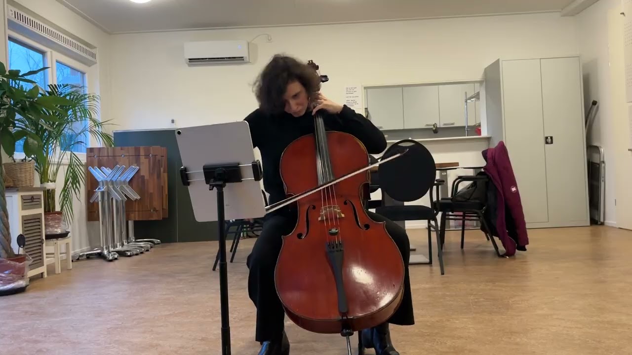 2026 02 01 Suite par Violon solo, preludio van Caspar Cassado door Isabel Vaz