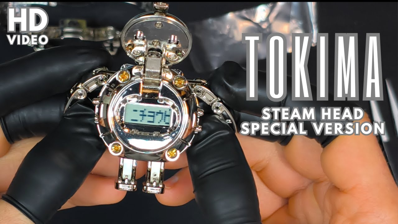 Tokima Digi Robo Steam Head Special Edition - Unboxing | New Unique Japanese Timepiece