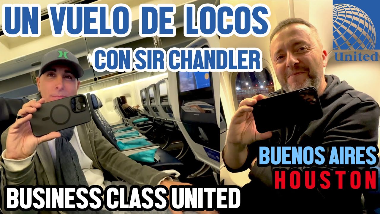 BOEING 777 DE UNITED | DELIRANTE VUELO EN CLASE POLARIS CON SIR CHANDLER Y MI MADRE A BORDO!