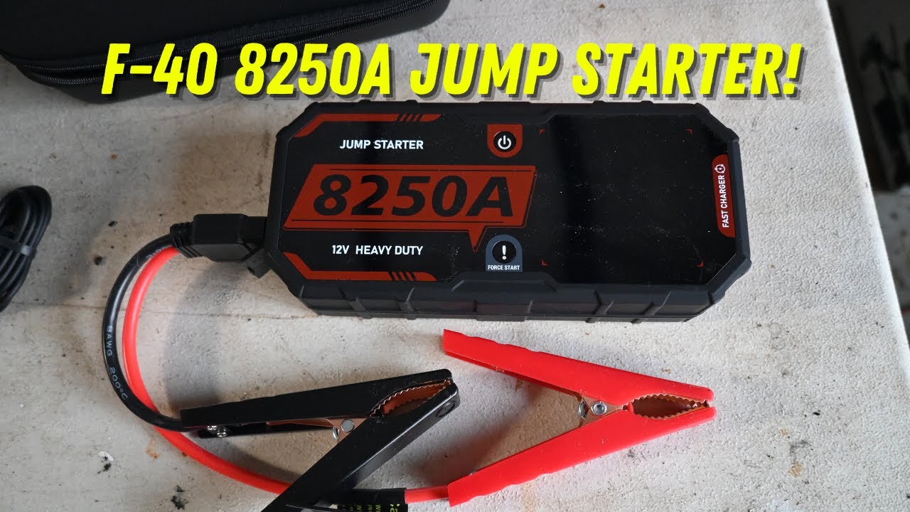 Trying out the ATGFox 8250a Jump Starter #amazon
