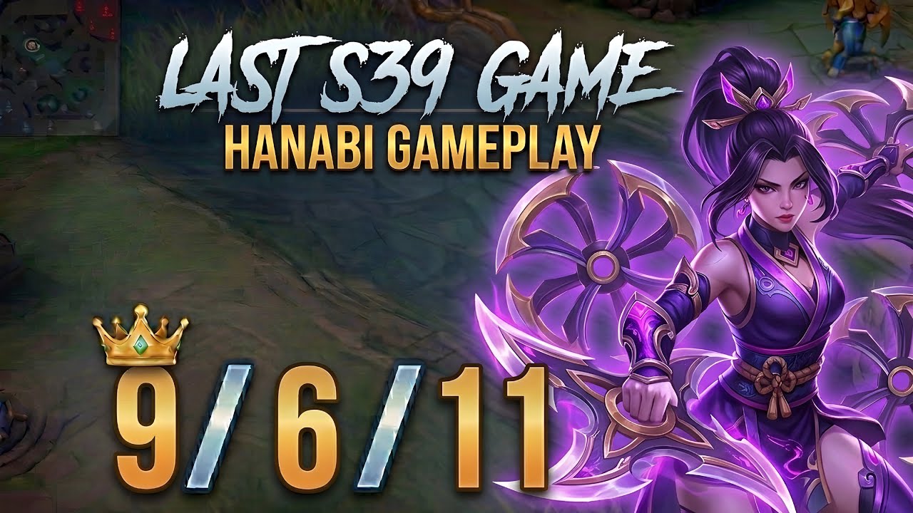Closing Out Season 39 with Hanabi | MLBB