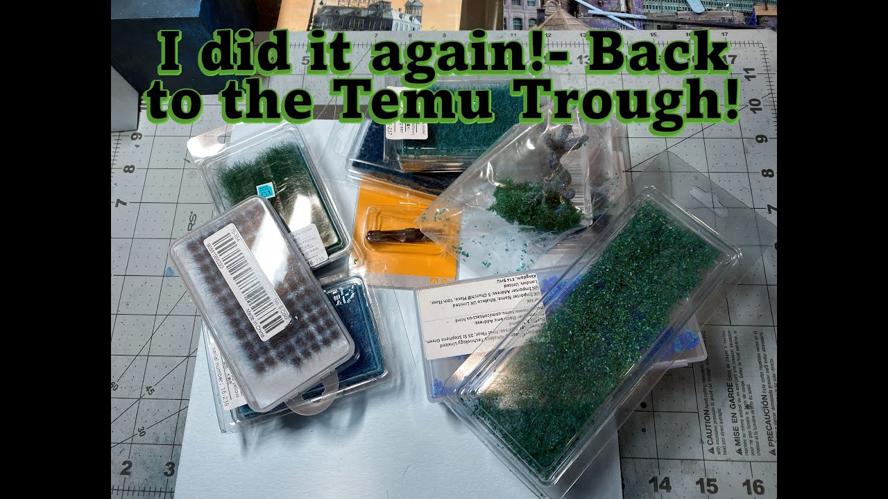 I bought more scenery from Temu!