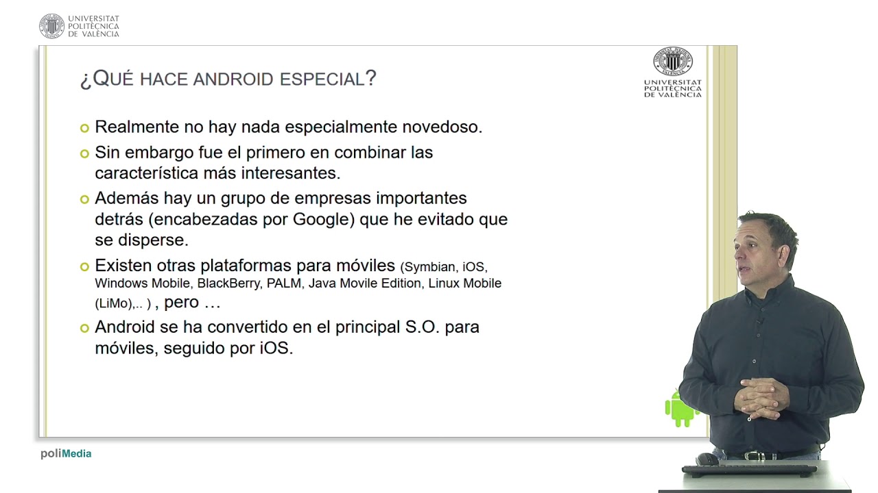 Introducci&oacute;n a la plataforma para m&oacute;viles Android (2020) |  | UPV