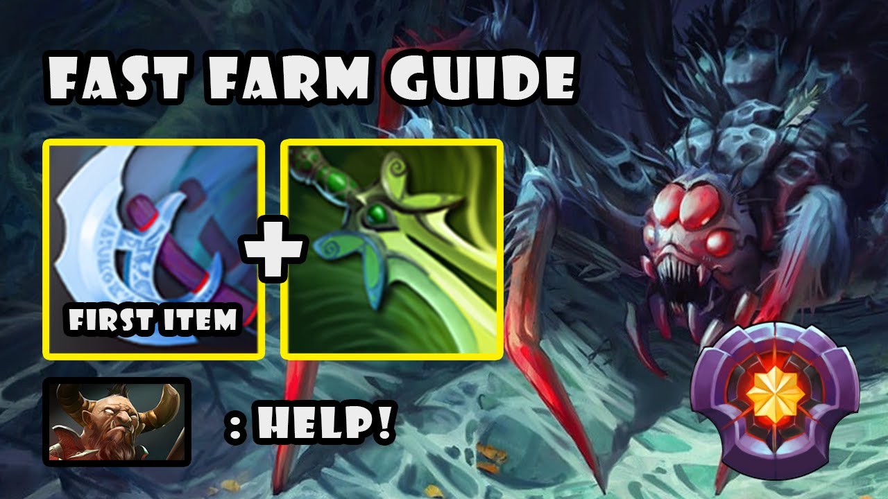 Fast Game & Fast Farm Guide Broodmother Play Carry First Item Manta Style | Dota 2 Gameplay 7.40