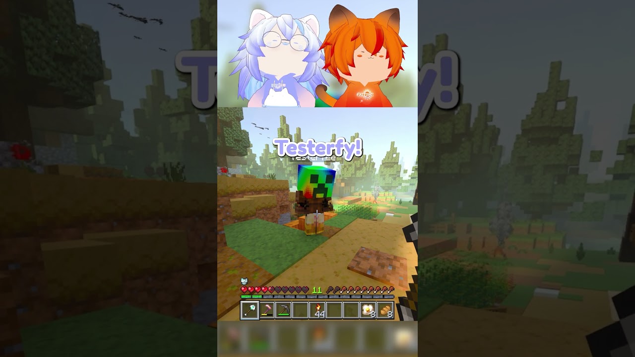 😨 #shorts #minecraft #vtuber