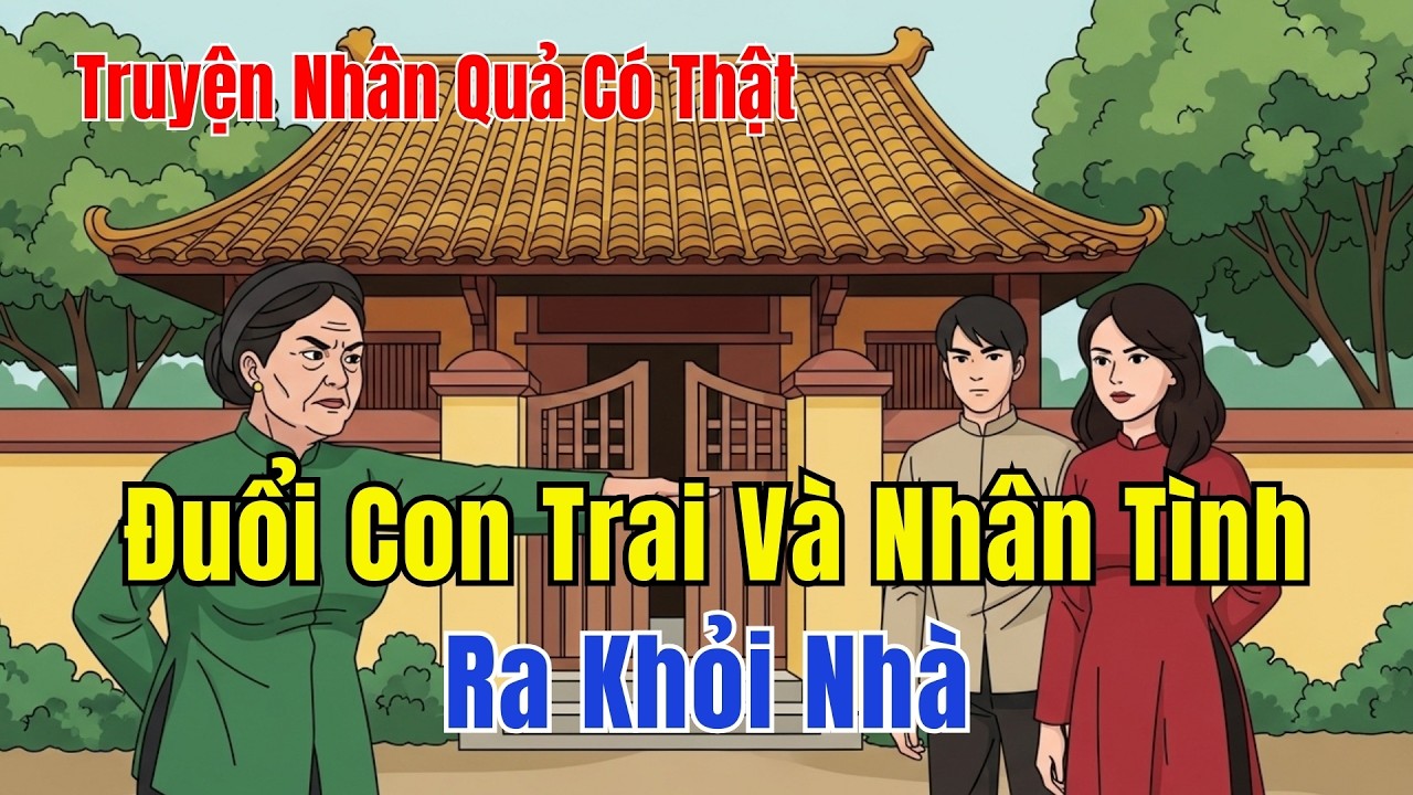 Bi Kịch Gia Đình Mẹ Chồng Đuổi Con Trai Và Nhân Tình Ra Khỏi Nhà, Rước Con Dâu Về