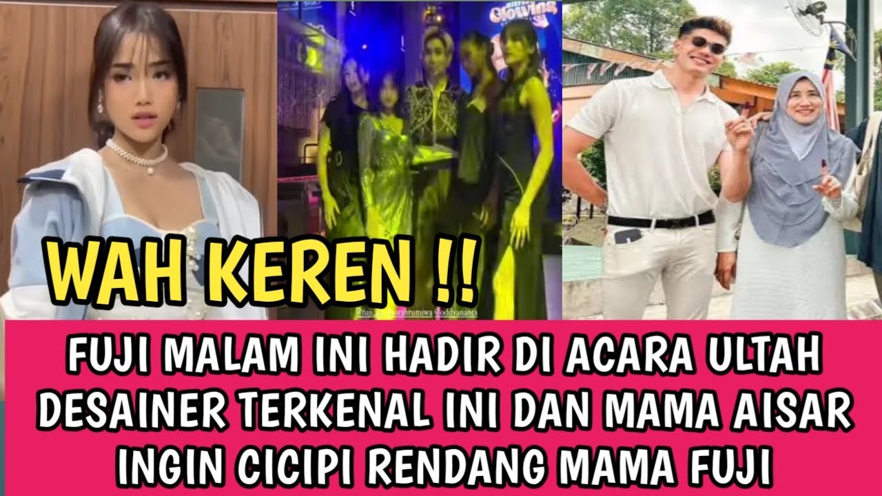 WAH CALON BESAN PENGEN COBAIN RENDANG MAMA FUJI DAN CANTIKNYA UTI HADIR DI ULTAH CARENDELANO