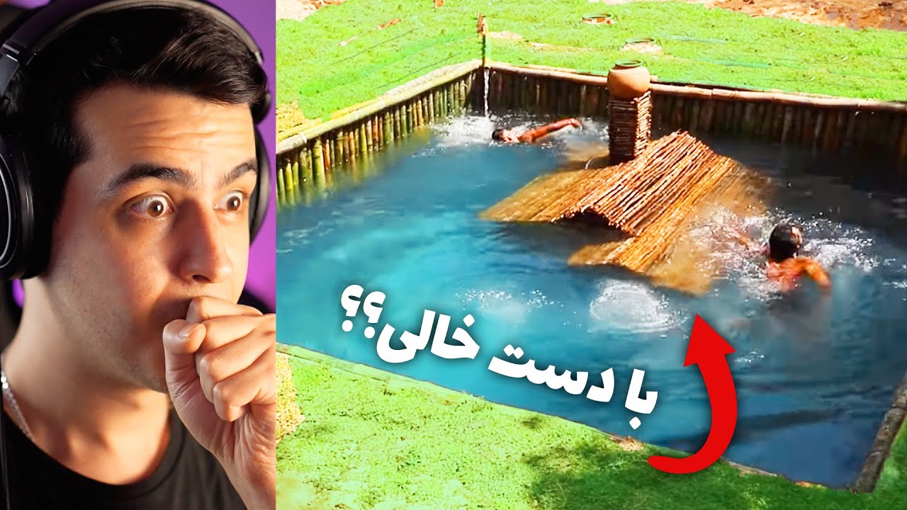 نگاه کنین با دست خالی چی ساختن 😲 مگه میشه؟