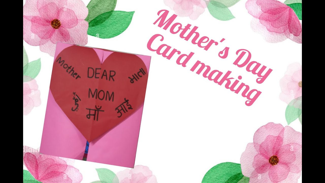 Mother's Day Card Making