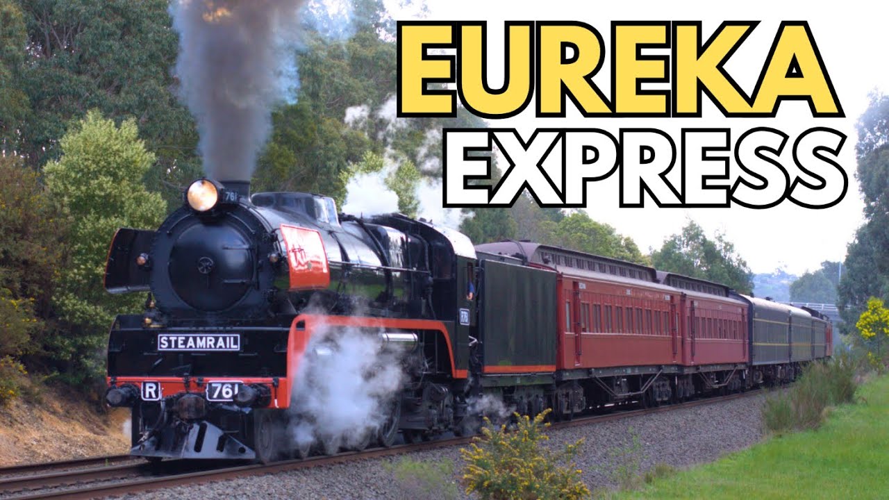 Steamrail Eureka Express to Ballarat 2025!!!