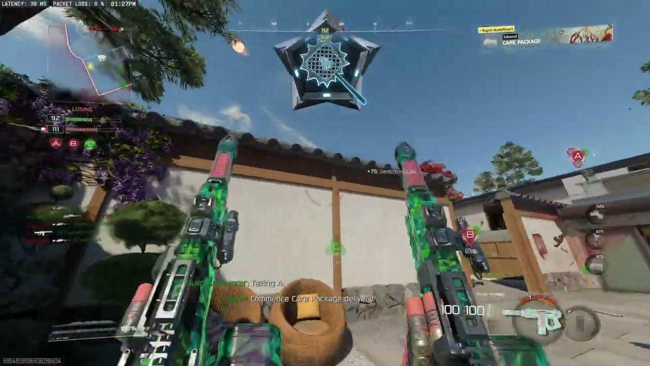 Bo7 raid 10v10 Gameplay