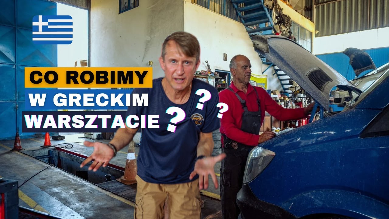 Warsztat kamperów w Grecji 🚐 Czy można tu naprawić vana dobrze i tanio❓Kurczak na ostro🔥 #21