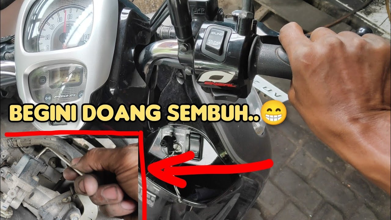 SCOOPY di gass poll brebet, ngempos..? sembuh tanpa ganti..!!