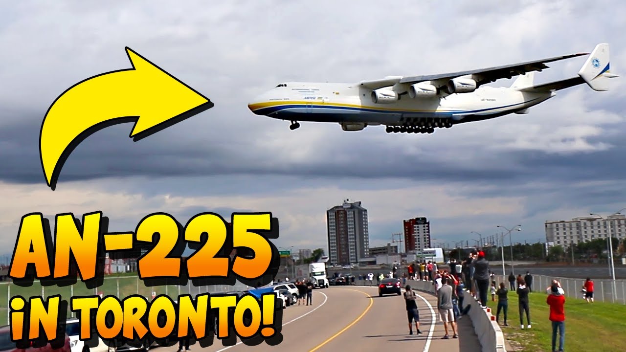 Antonov AN-225 Landing in Toronto on May 30, 2020! (Vlog) #AN225