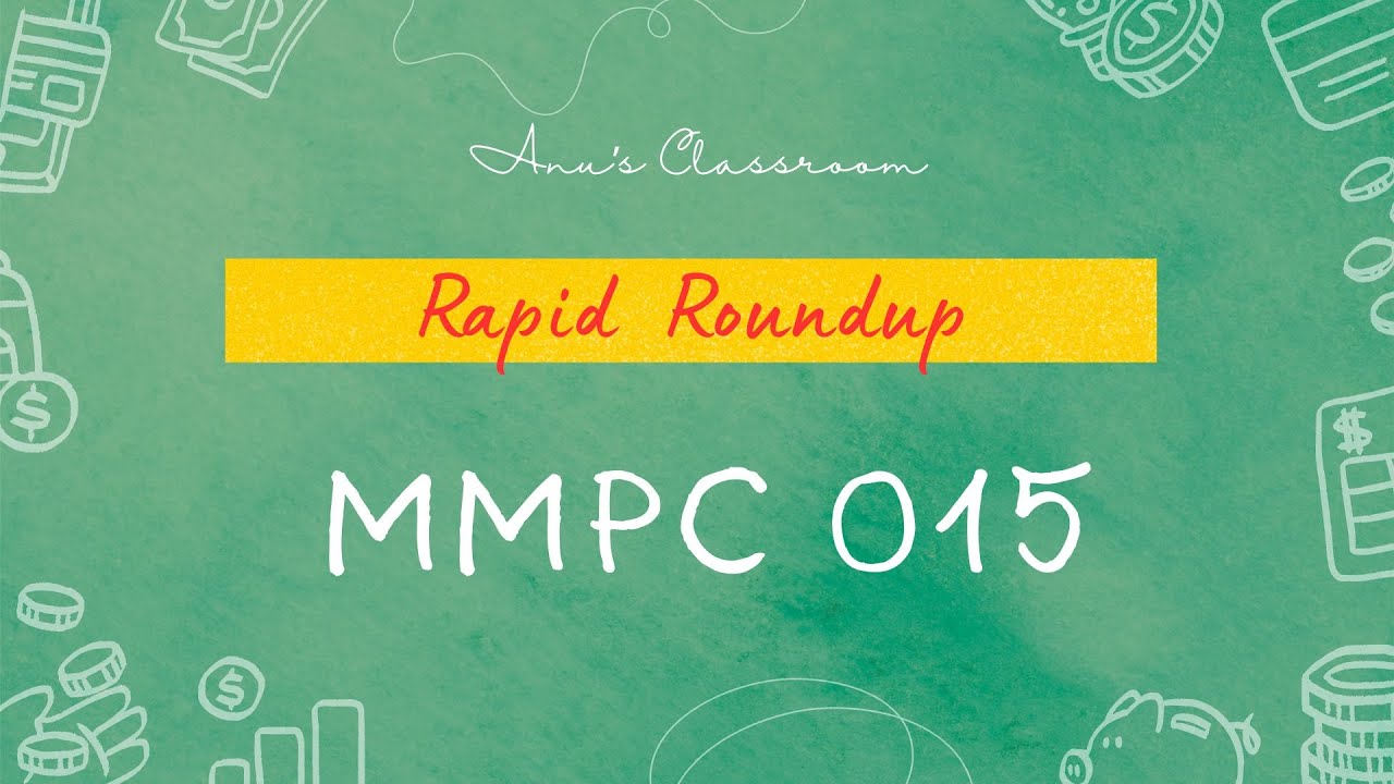 MMPC 015 - Research Methodology for Management Decisions | Rapid Roundup | All 14 Units