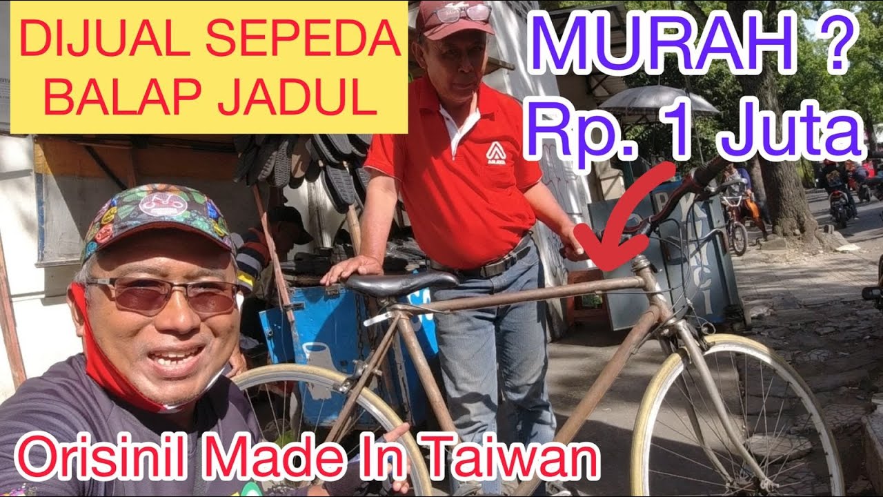 Dijual Murah Sepeda Balap Jadul, Frame Ori Royal Eagle Made In Taiwan