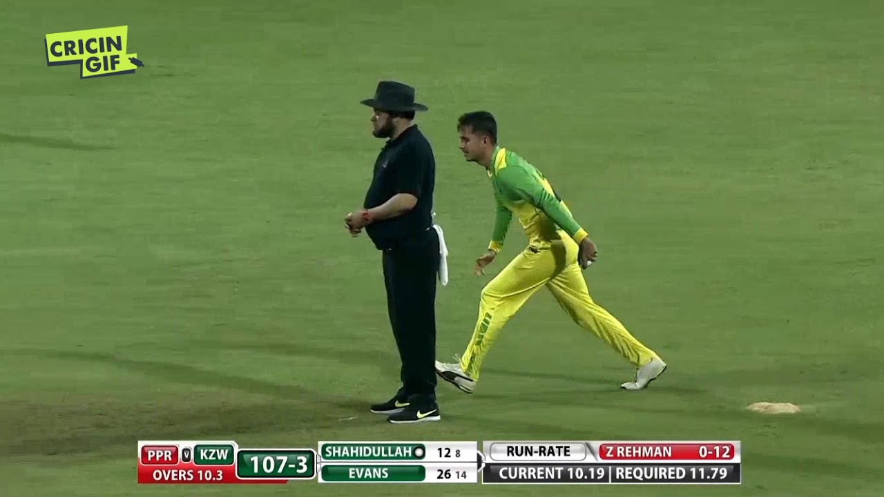 APLT20  2nd Innings Wicket - Kabul Vs Paktia held in Sharjah on 5 /10/2018