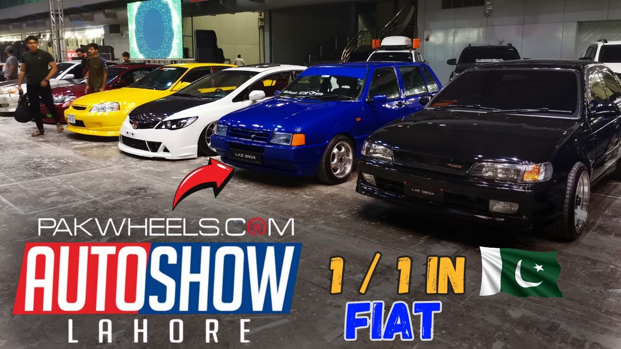 PAKWHEELS LAHORE AUTOSHOW DAY 1 || RIDE PARKING DAY Ft. FIAT UNO DIVA JDM || STANCED 1/1 IN 🇵🇰