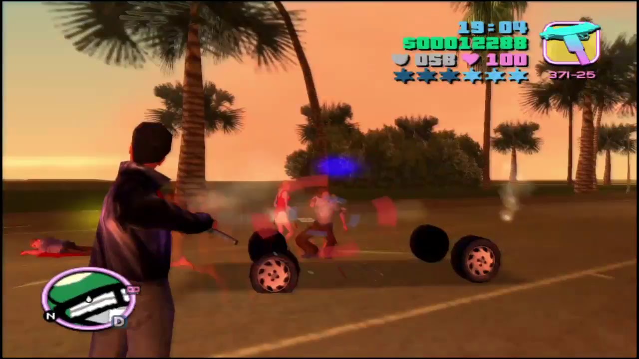 Grand Theft Auto: vice City fighting live