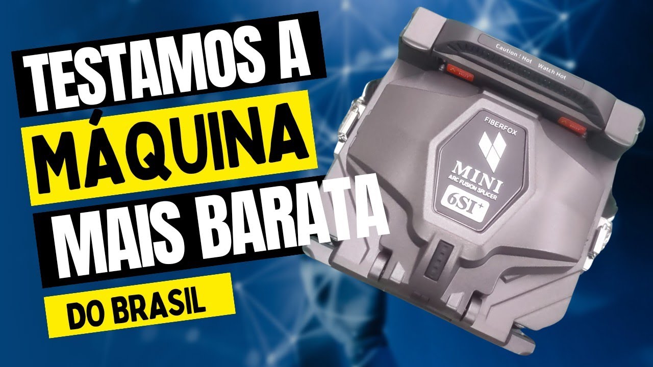 Máquina de Fusão - Testamos a MAIS barata do Brasil de alinhamento Núcleo a Núcleo!!!