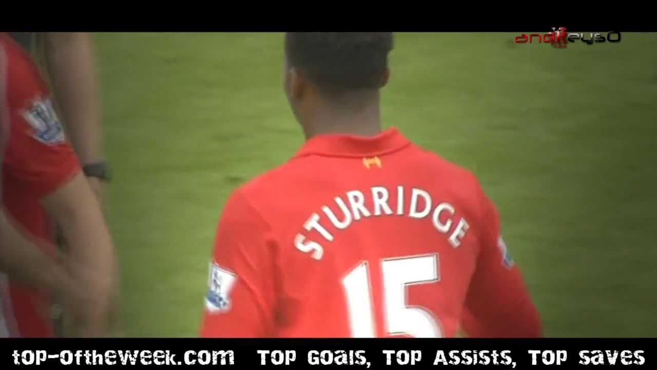 Daniel Sturridge vs Fulham 12-13