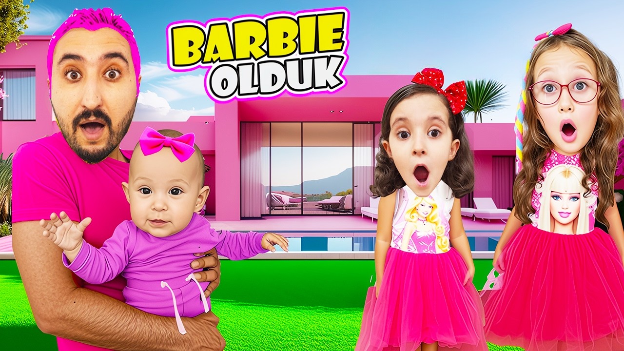 EN GÜZEL BARBİE OLAN KAZANIR !! BAHAR BANU ALYA GÖKHAN !!