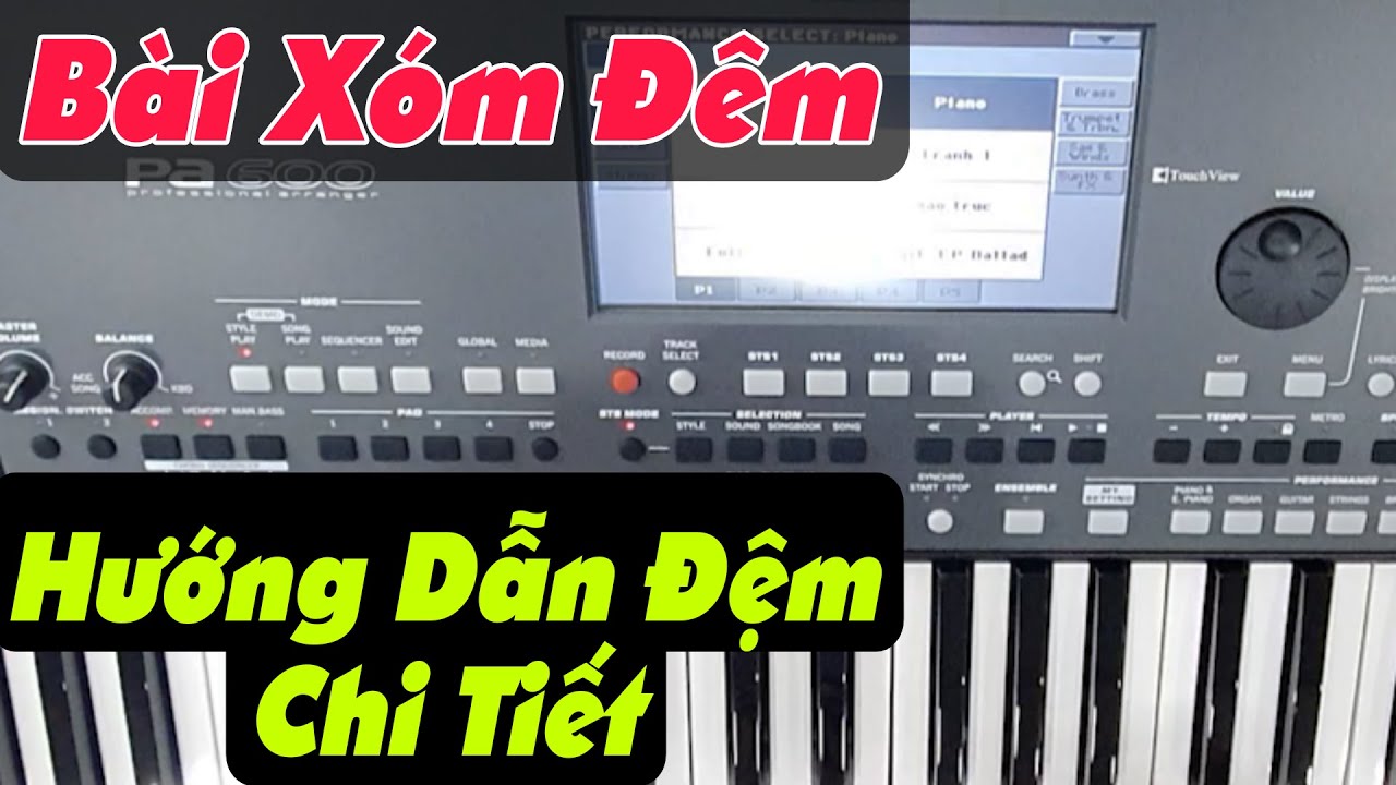 Xóm Đêm | Hướng Dẫn Đệm Hát  Bài Xóm Đêm | Mẹo Đệm hát | #78