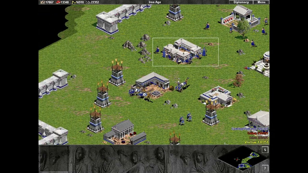Age of Empires | The Rise of Rome Walkthrough | Expansion 3 Pax Romana | Year of th Four Emperors