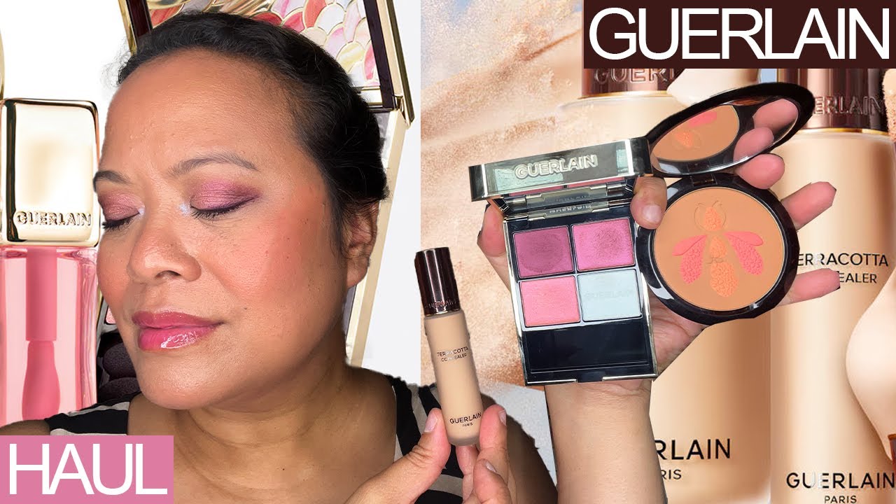 Guerlain Aura Glow|Terracotta Bloom|Terracotta Concealer|Kiss Kiss Bee Glow Oil|Wayne Goss Brush