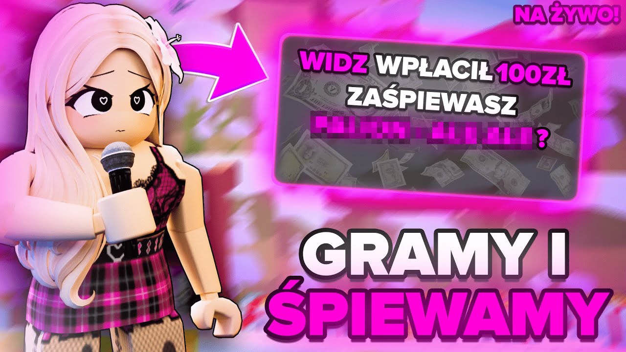 🎮 MAMY 100K SUBSKRYBCJIII!!!🔥 GRAMY I SPIEWAMYY W ROBLOX👩‍🎤