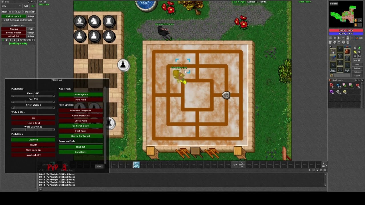 entendendo o pushmax PvP 3