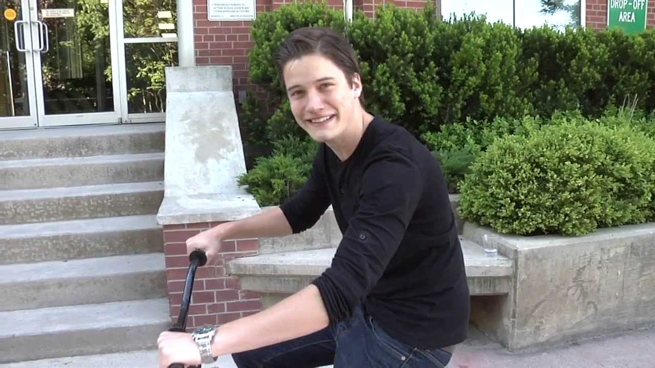 Biking with Justin Kelly