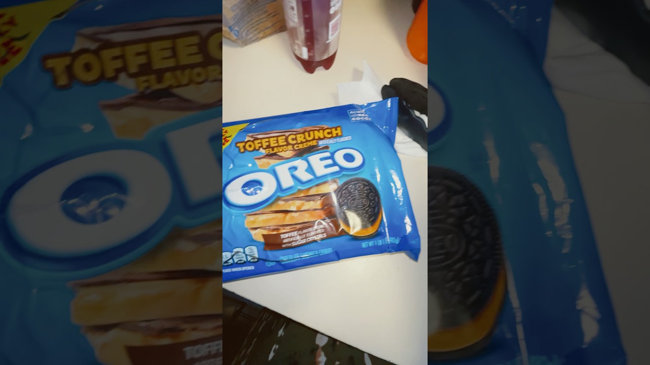 Toffee crunch oreos|sweet tooth activated|cookies|get you some|