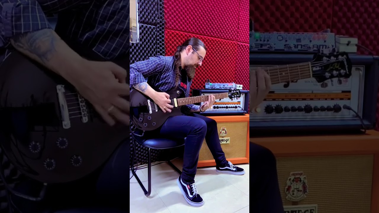 BLACK SABBATH - &ldquo;Into The Void&rdquo; - Riff - Epiphone Studio Lt - Tech 21 Fly Rig - Orange Amps