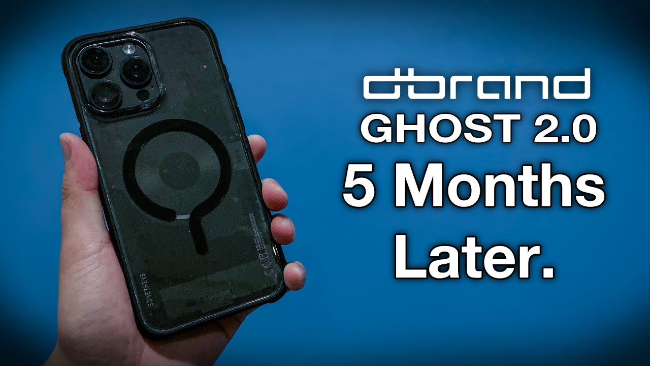 Использую чехол Dbrand Ghost Case 2.0 в течение 5 месяцев: как он держится?