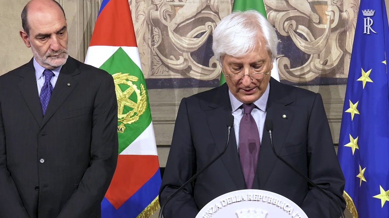 dichiarazione del Segretario Generale Ugo Zampetti