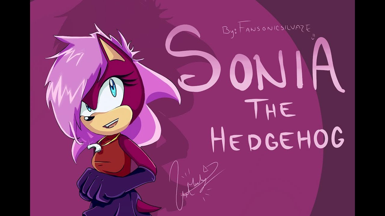 Sonia the Hedgehog SPEEDPAINT By Fansonicsilvaze