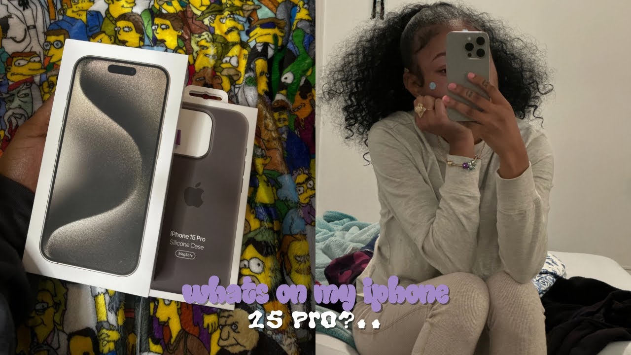 WHATS ON MY IPHONE 15 PRO?!